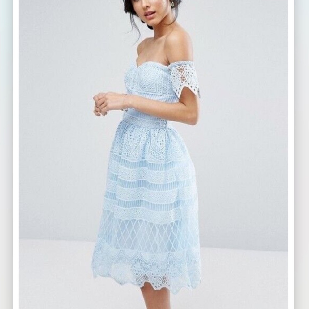 Chi Chi London | Crochet Lace Dress